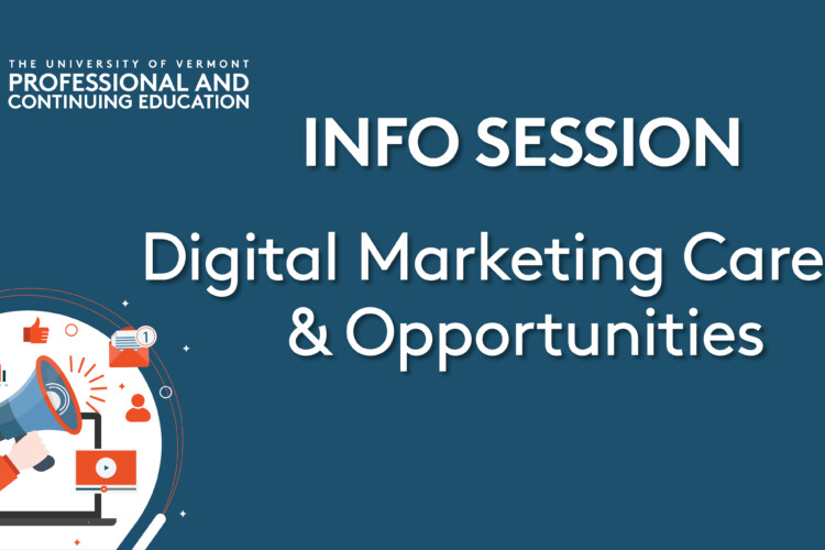 Digital Marketing Careers info session graphic