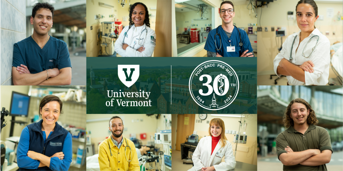 30th Anniversary of UVM's Post-Bacc Pre-Med Program